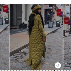 Chevron Patterned Cardigan